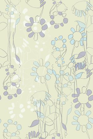 风格化花卉印花华亿平台图片