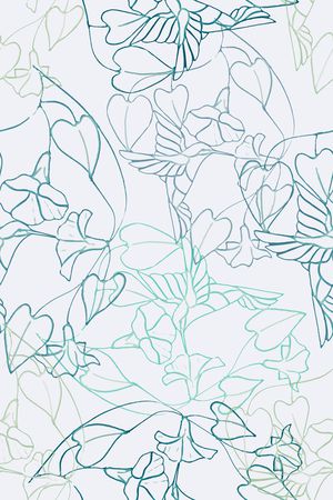 风格化花卉印花华亿平台图片