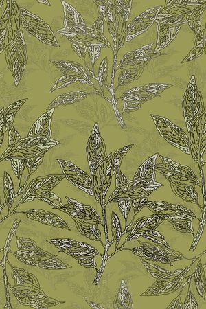 手绘线条笔触印花华亿平台图片