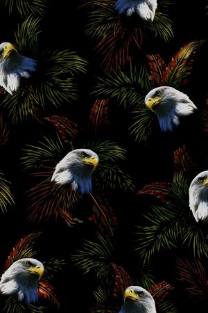 动物花卉印花华亿平台图片