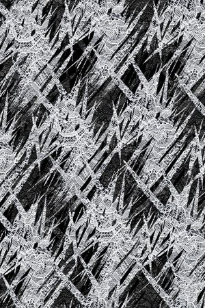 抽象花卉印花华亿平台图片