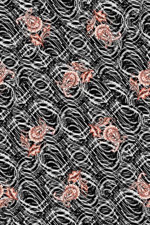 条纹印花华亿平台图片