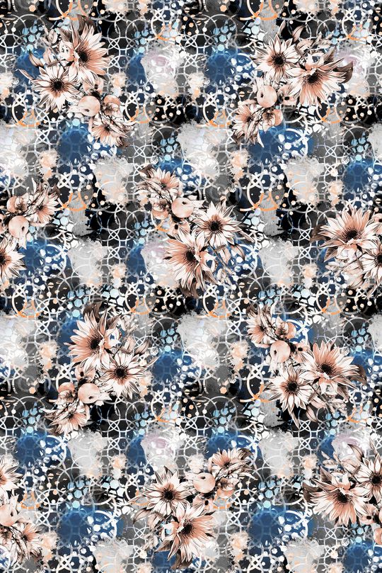 条纹印花华亿平台图片