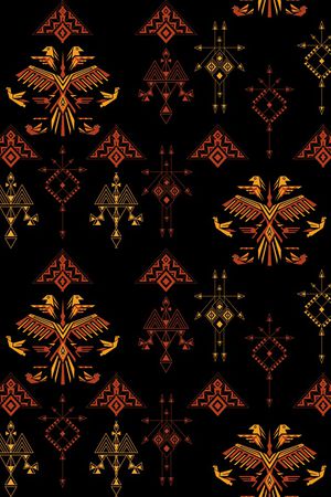 民族风印花华亿平台图片