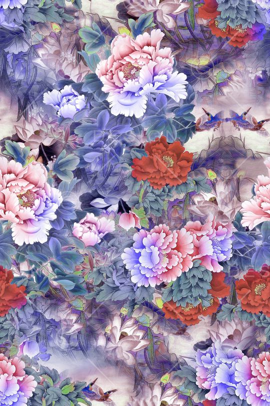 香云纱印花华亿平台图片