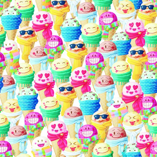 可爱印花华亿平台图片