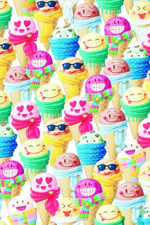 可爱印花华亿平台图片