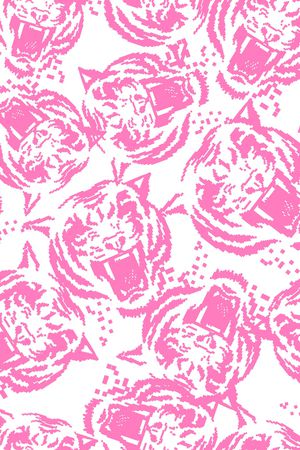 可爱印花华亿平台图片