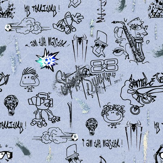 可爱印花华亿平台图片