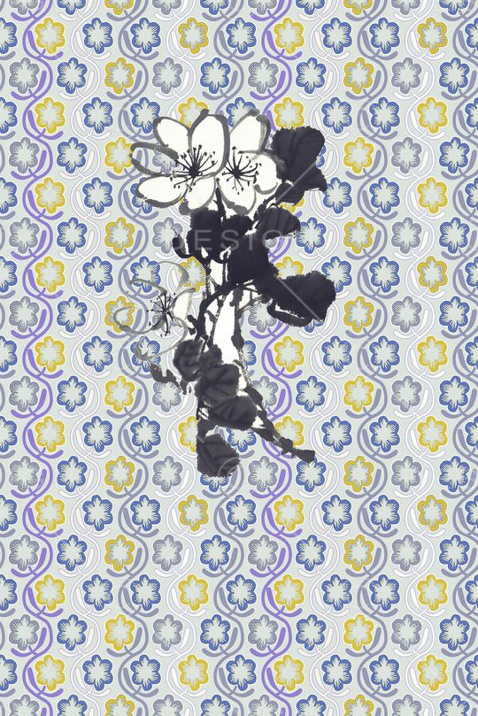 抽象印花华亿平台图片