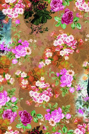 水墨风印花华亿平台图片