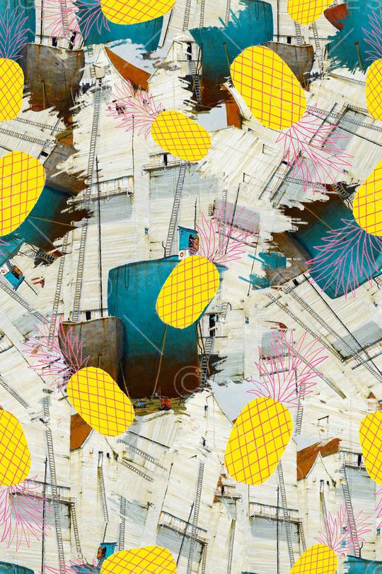 线条印花华亿平台图片