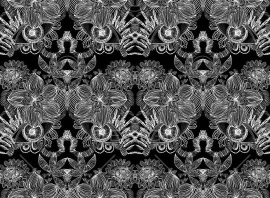 线条印花华亿平台图片