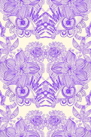 线条印花华亿平台图片