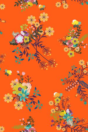 枝叶印花华亿平台图片