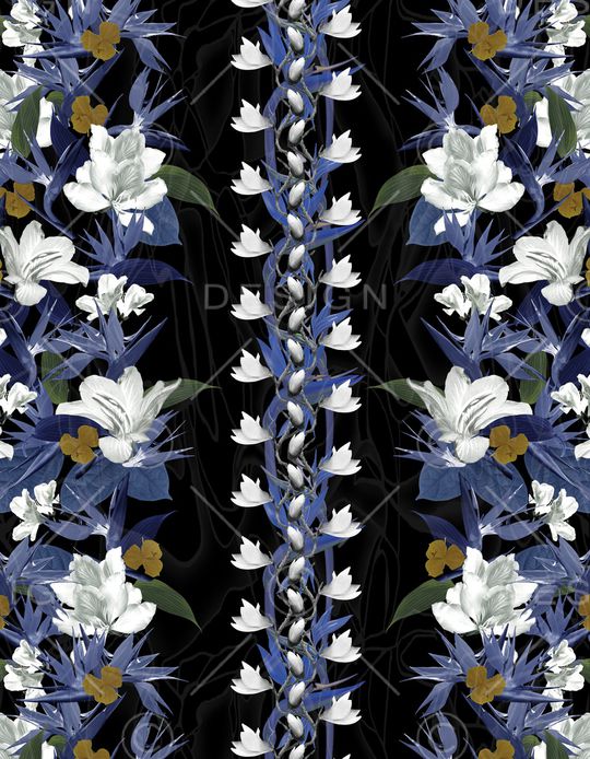 动物花卉印花华亿平台图片