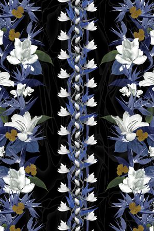 动物花卉印花华亿平台图片