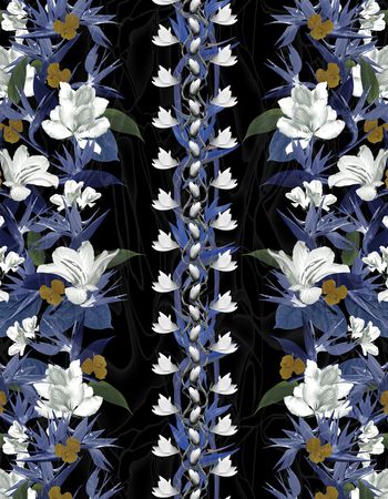 动物花卉印花华亿平台图片