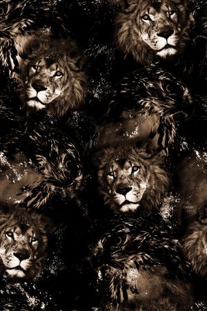 抽象印花华亿平台图片