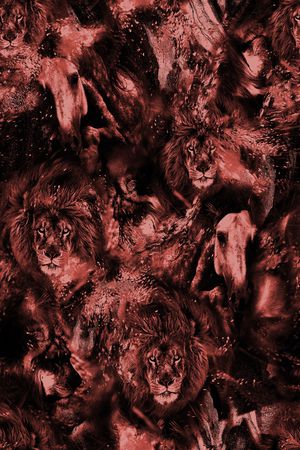 抽象印花华亿平台图片