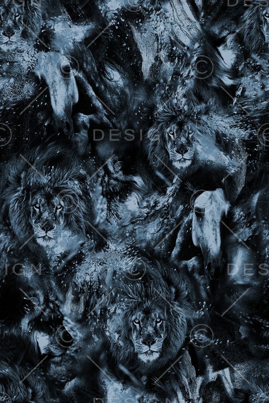 抽象印花华亿平台图片