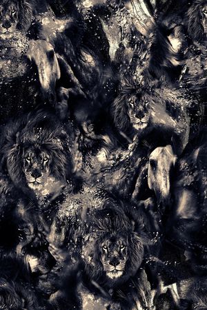 抽象印花华亿平台图片