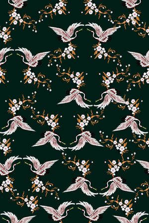 动物花卉印花华亿平台图片