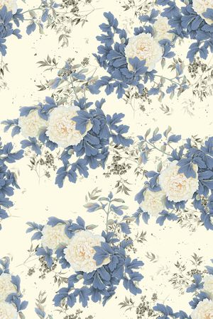 中国风印花华亿平台图片