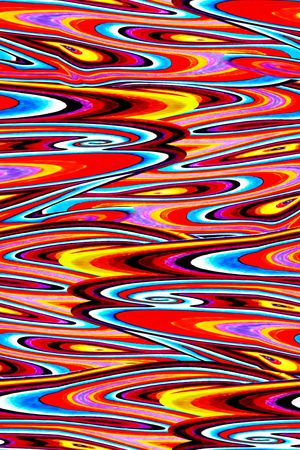 波浪形印花华亿平台图片