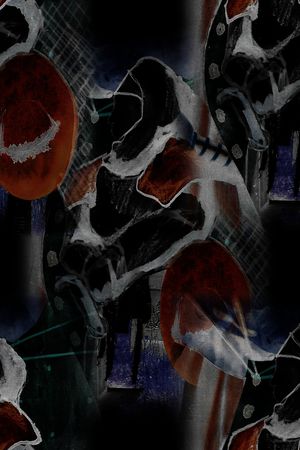 抽象印花华亿平台图片