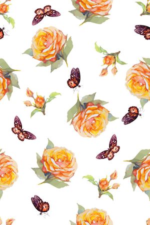 月季花印花华亿平台图片