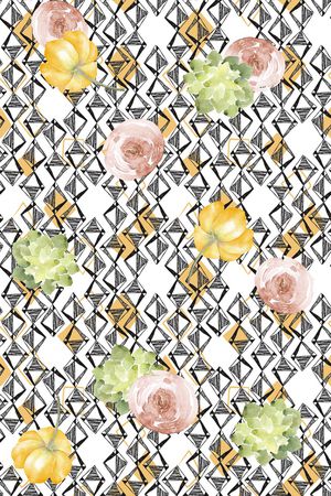 抽象印花华亿平台图片