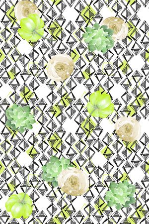 抽象印花华亿平台图片