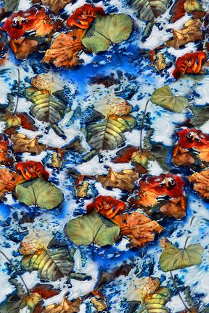 抽象印花华亿平台图片