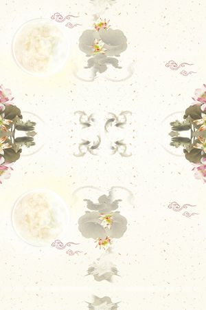 手绘花卉印花华亿平台图片