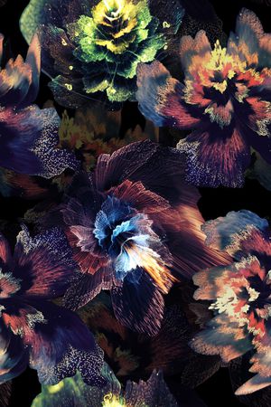 分形印花华亿平台图片