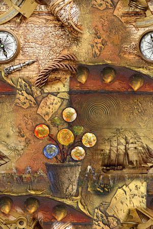 抽象印花华亿平台图片