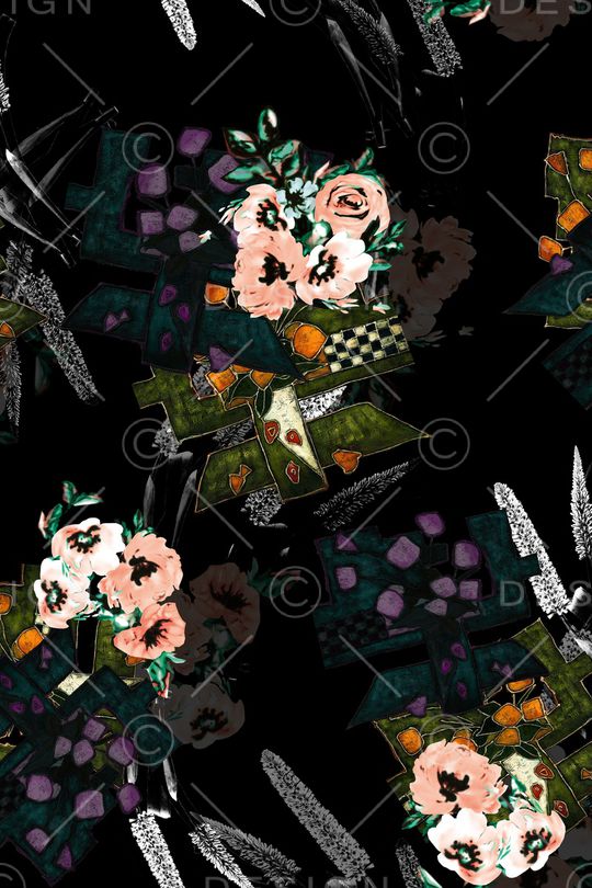 油画华亿平台印花华亿平台图片