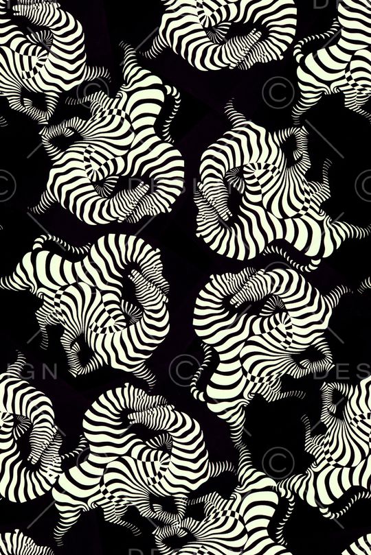 黑底华亿平台印花华亿平台图片