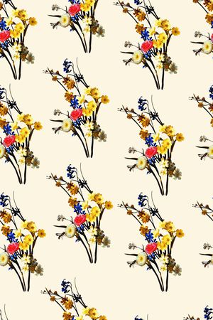 小碎花印花华亿平台图片