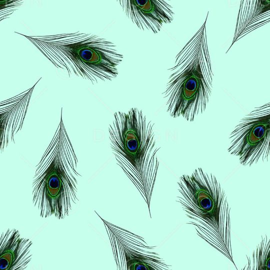 羽毛印花华亿平台图片