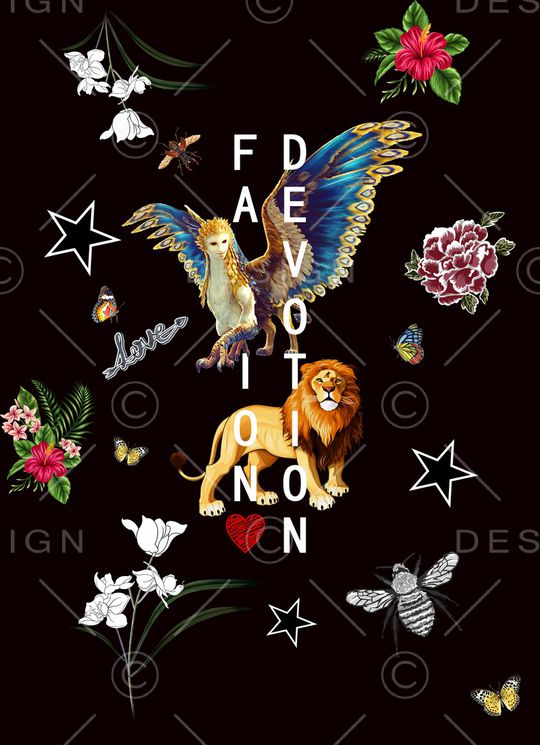 五角星印花华亿平台图片