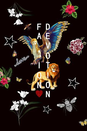 五角星印花华亿平台图片