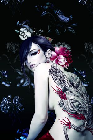 男装印花华亿平台图片