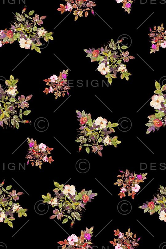 春夏华亿平台印花华亿平台图片