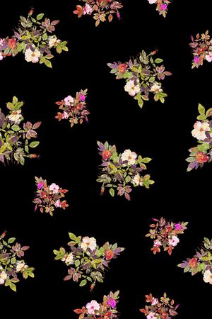 春夏华亿平台印花华亿平台图片