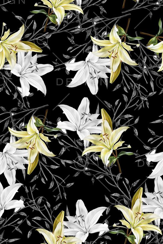 春夏华亿平台印花华亿平台图片