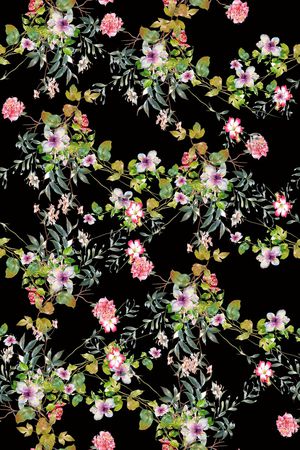 小碎花印花华亿平台图片