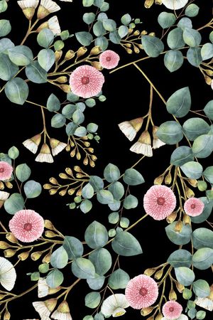 抽象花卉印花华亿平台图片