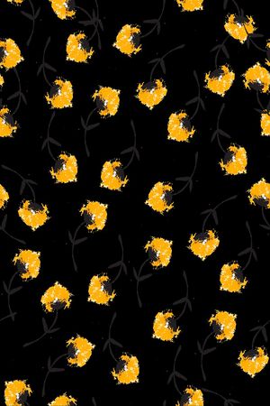 小碎花印花华亿平台图片